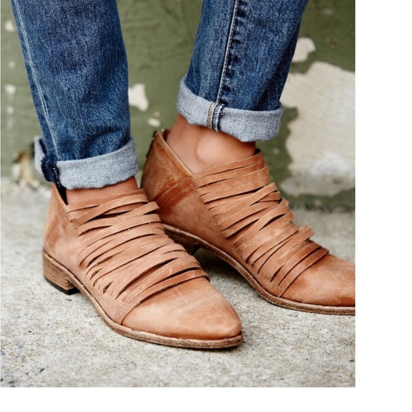 Free People Shoes - Free People Lost Valley Ankle Boot Brown